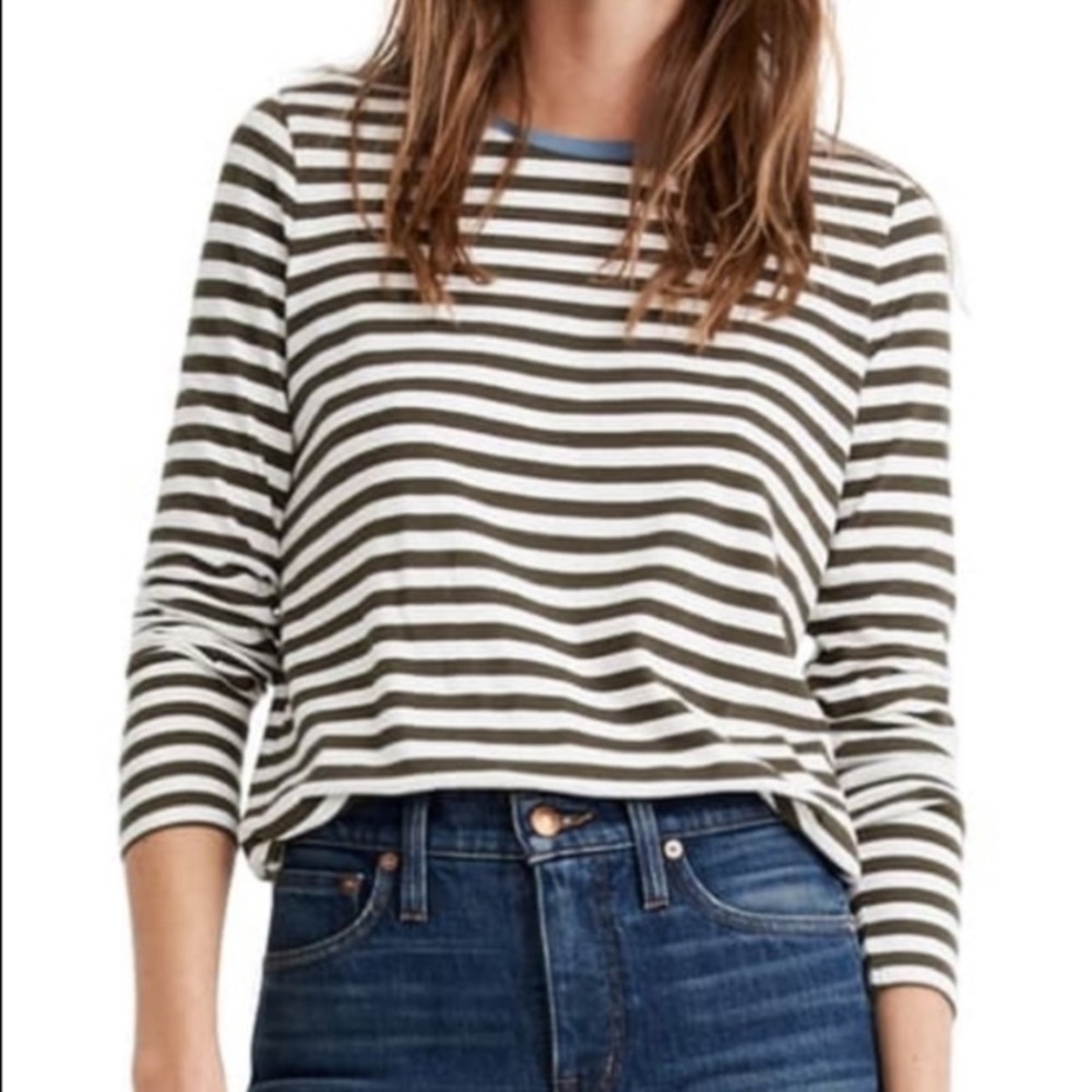 Madewell Northside Vintage long sleeve tee NWT
